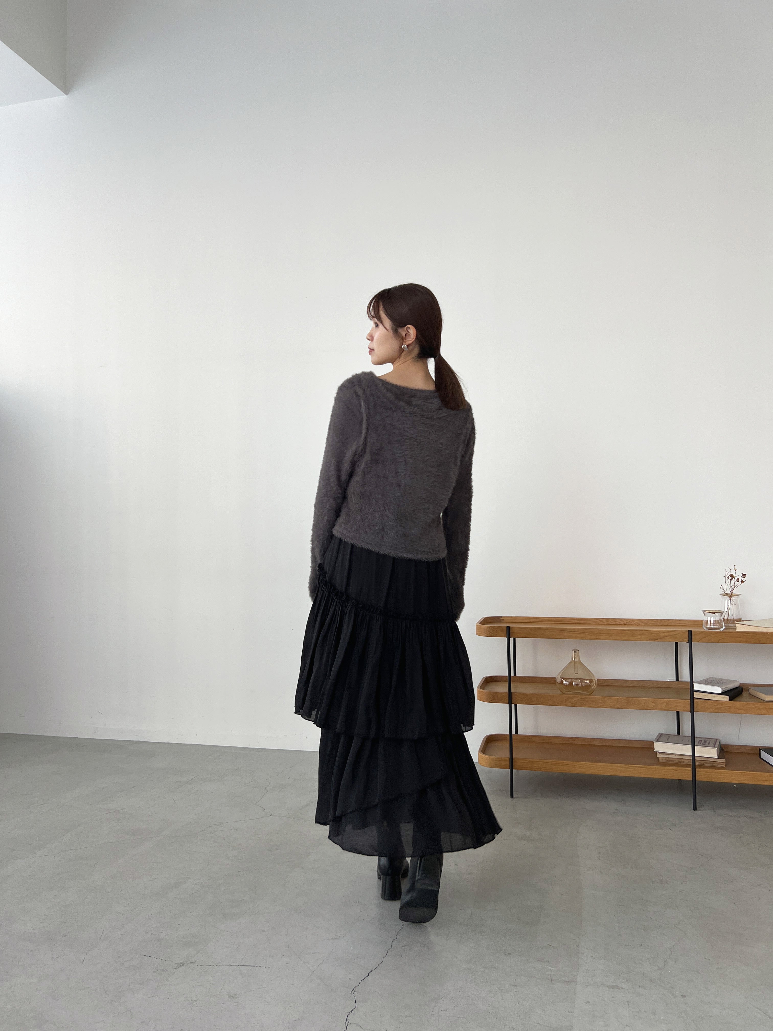 シャギーセットトップス