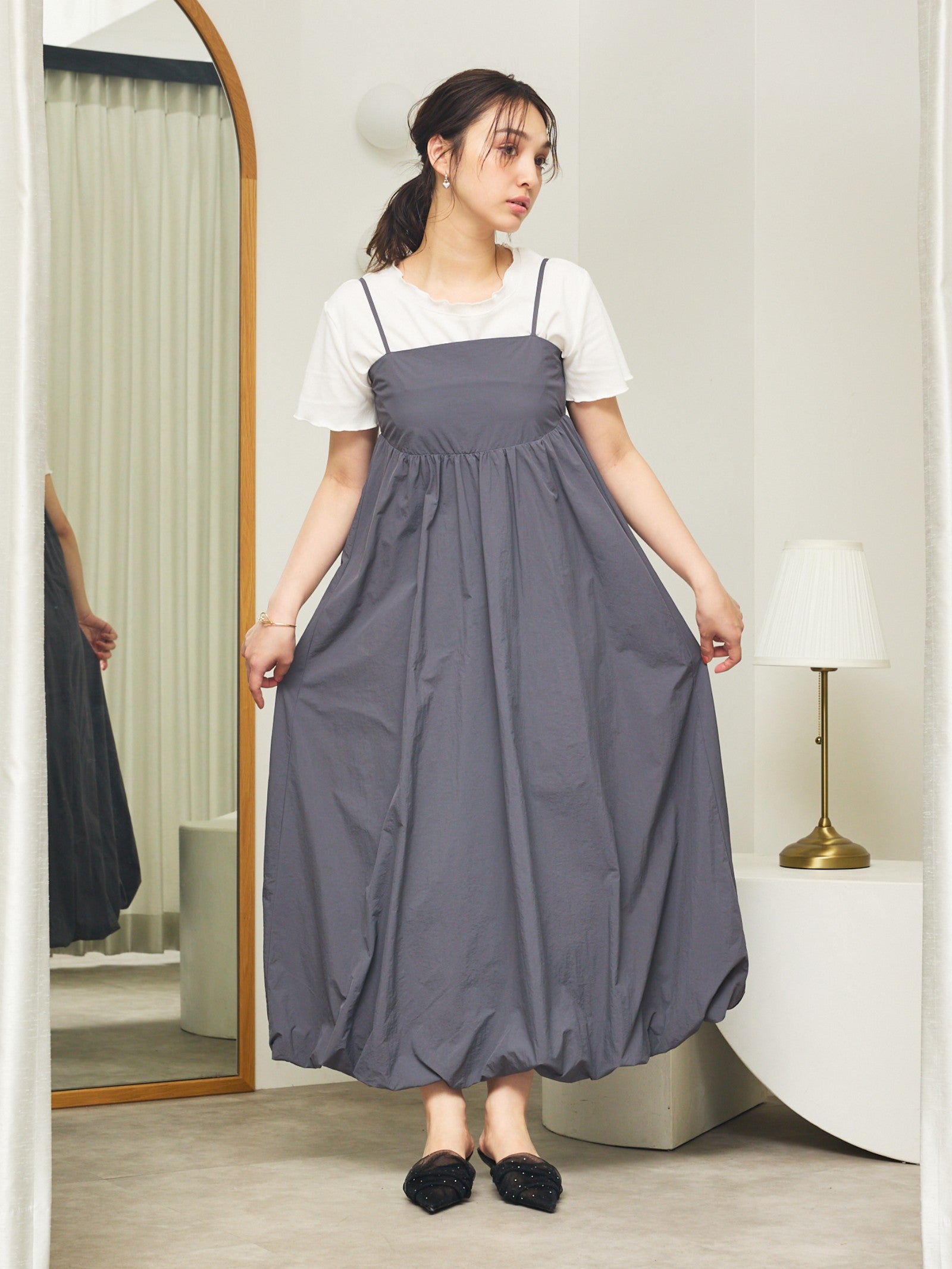 身長:163cm サイズ:F