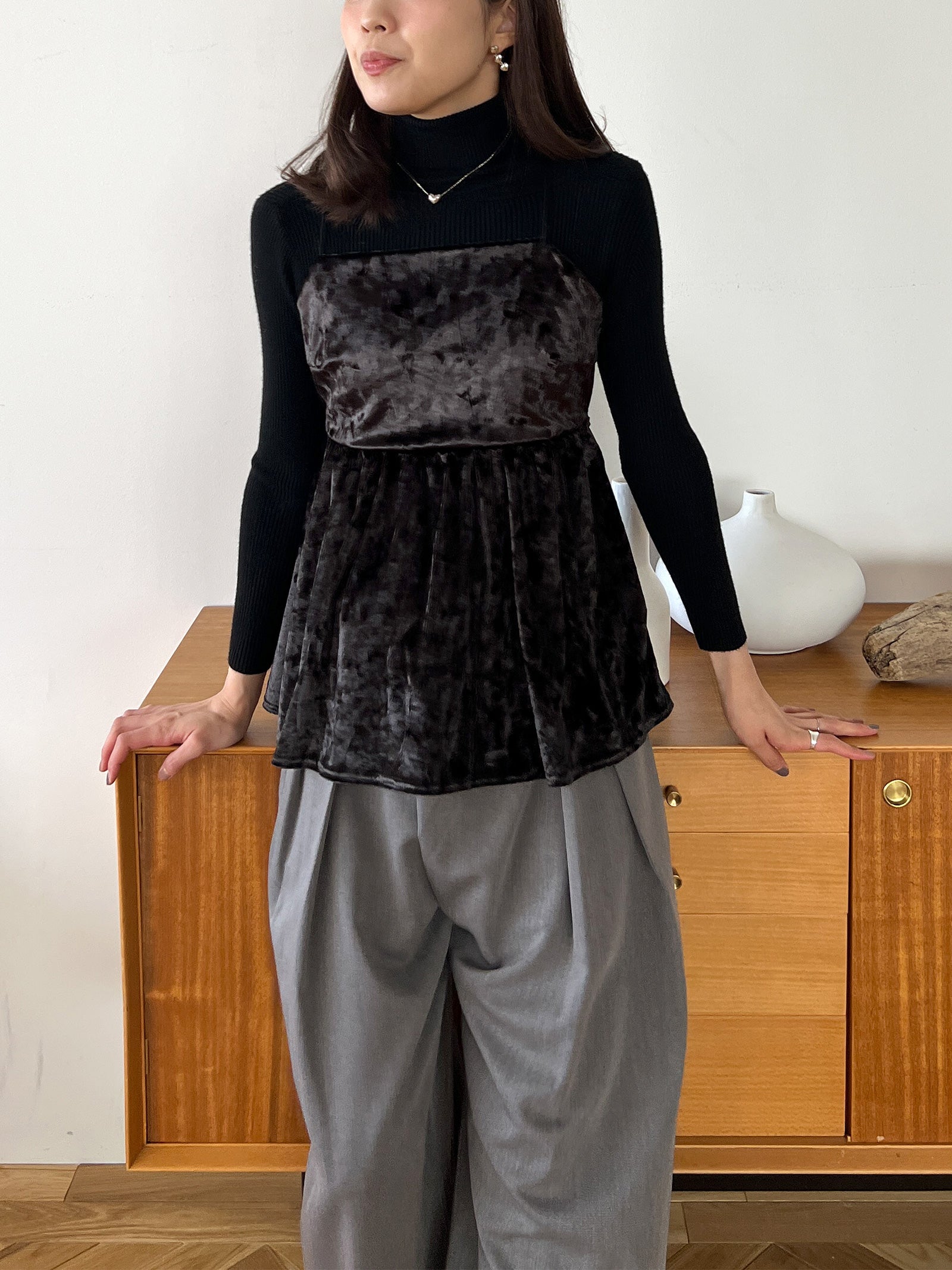 ベロアキャミソール ベロアキャミソール Maw｜Cygne(シーニュ) 公式サイト