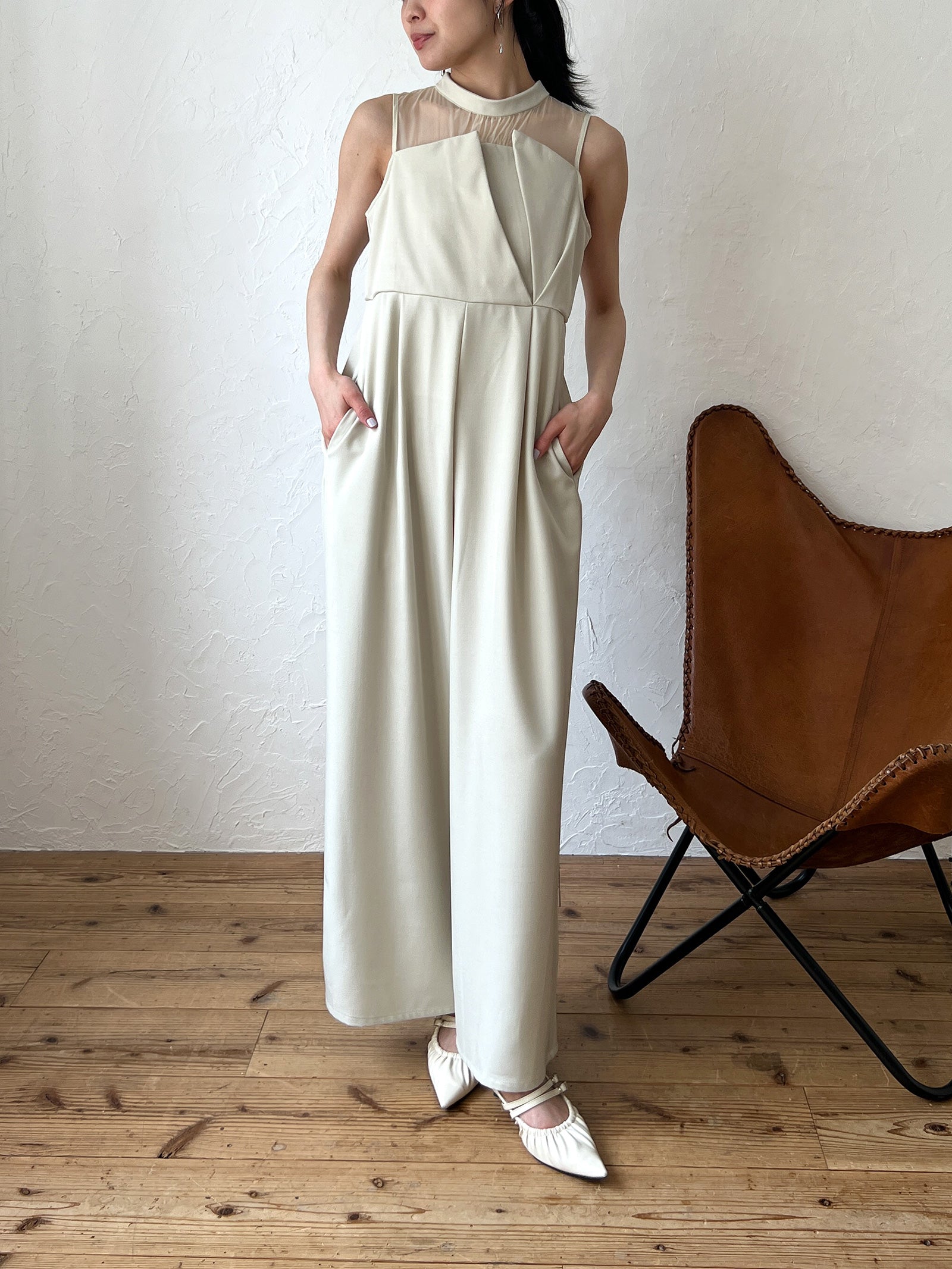 オーガンジードッキングオールインワン