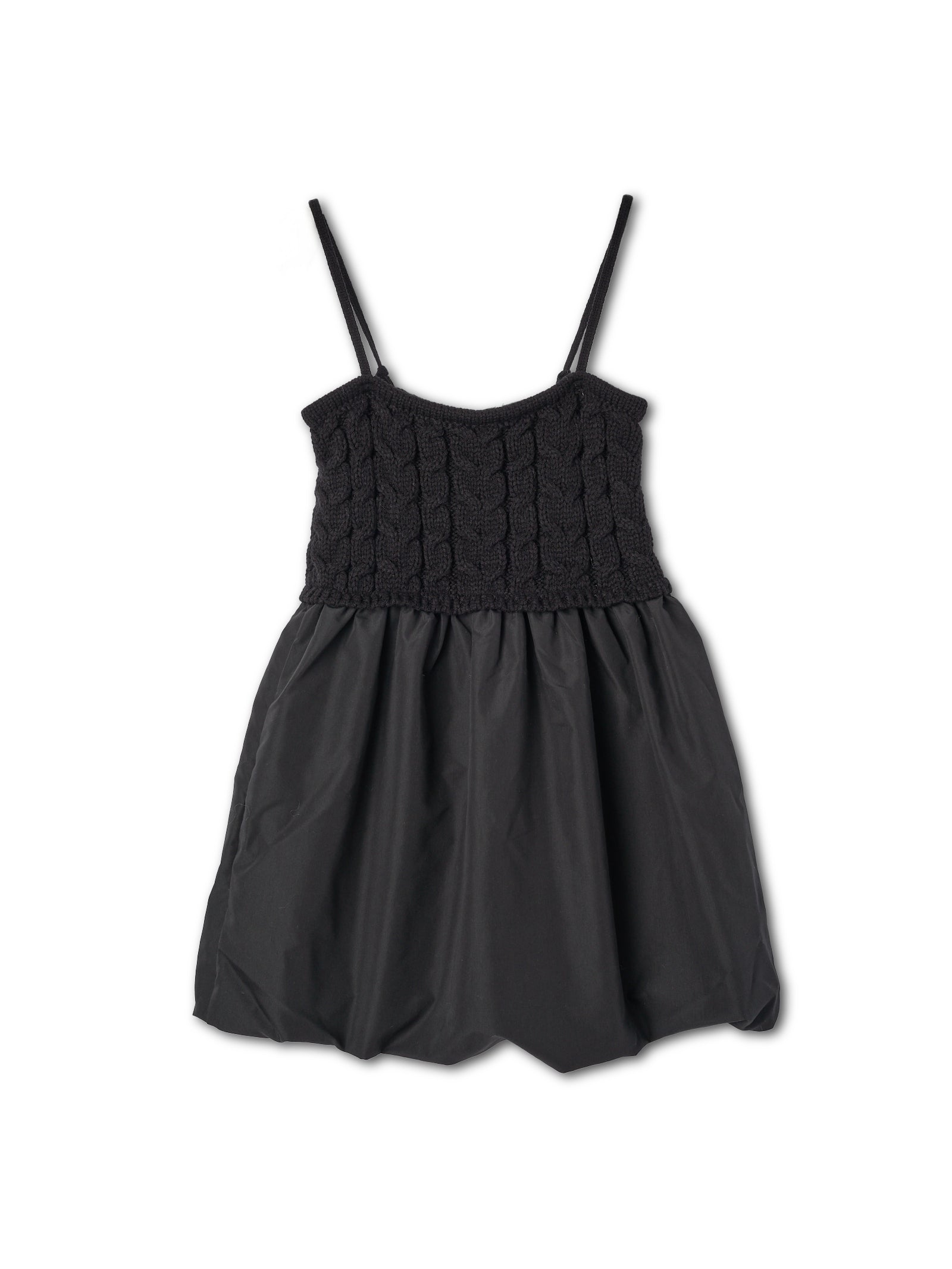 【mic】ケーブルバルーンキャミソールワンピース