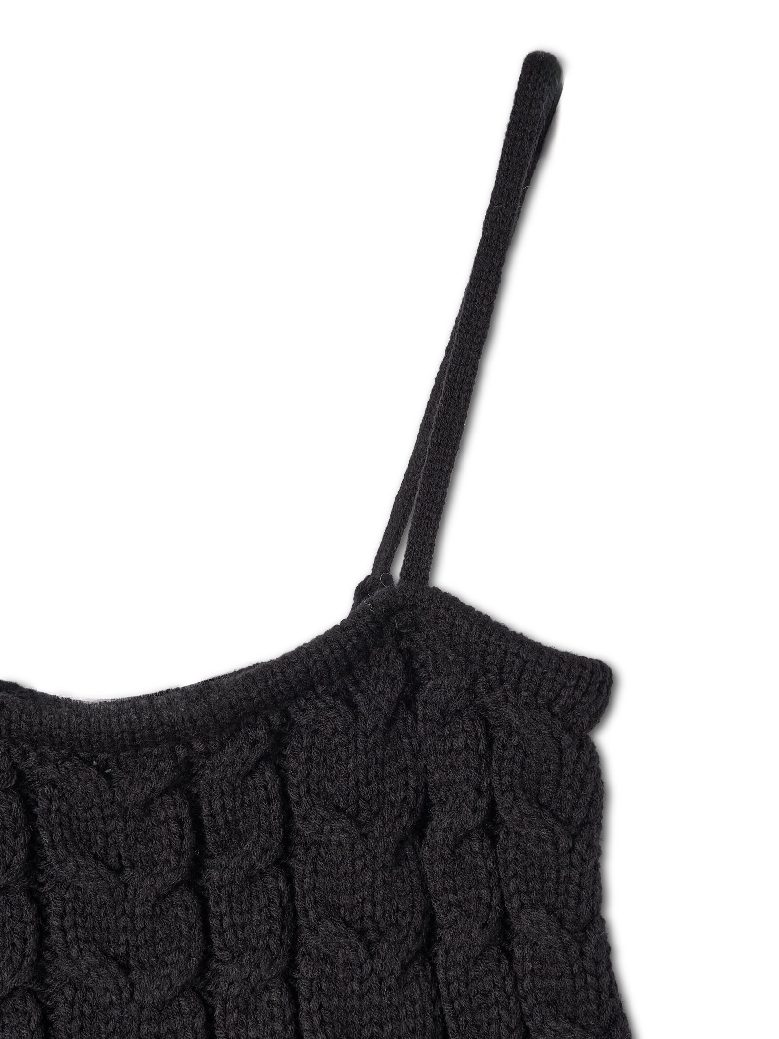 【mic】ケーブルバルーンキャミソールワンピース