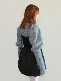 【mic】ケーブルバルーンキャミソールワンピース