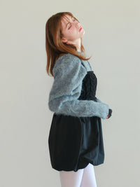 【mic】ケーブルバルーンキャミソールワンピース