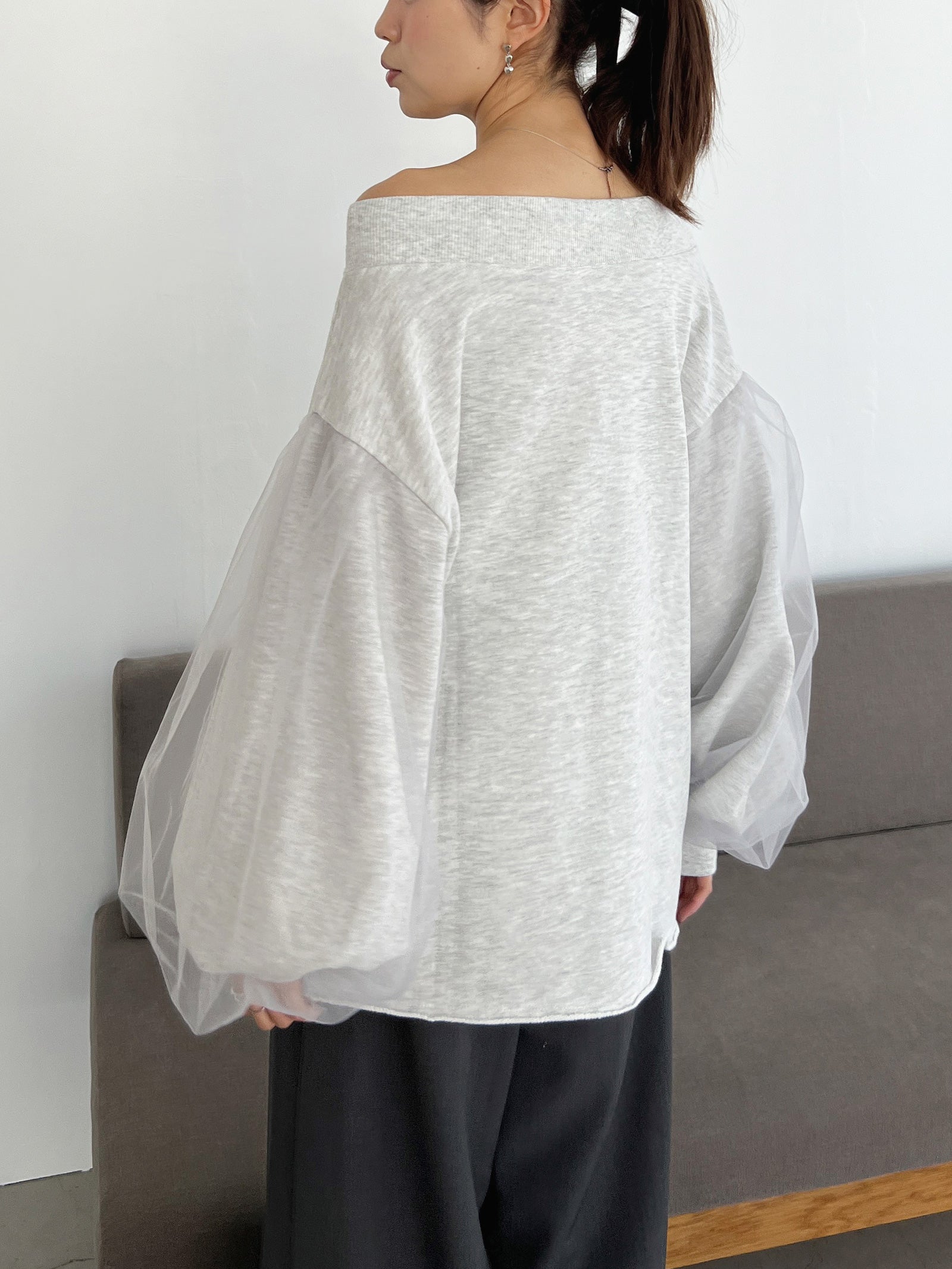 ボートネックスウェット RASW トレーナー スウェット 「RASW」ボートネックスウェット