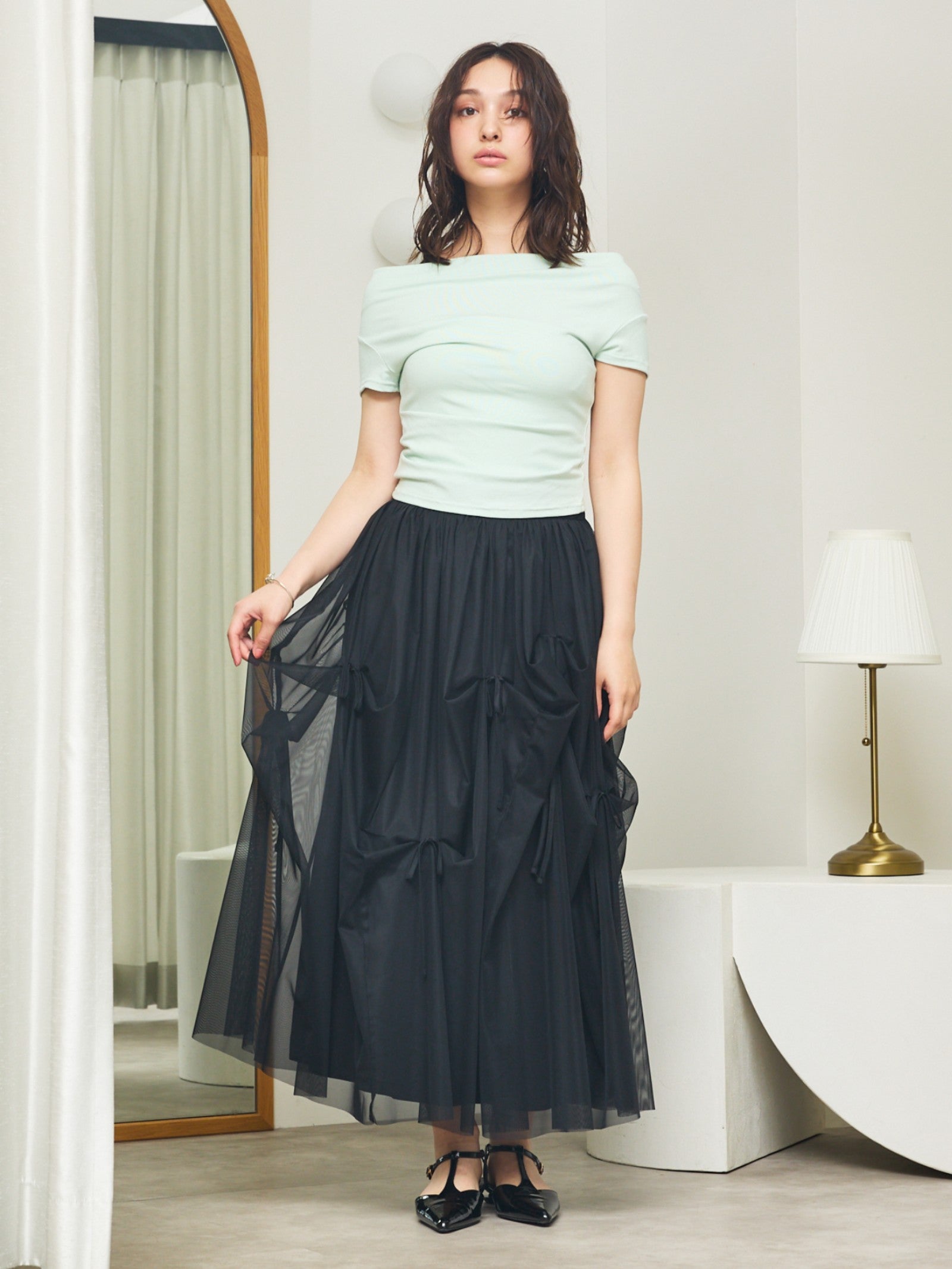 身長:163cm サイズ:F