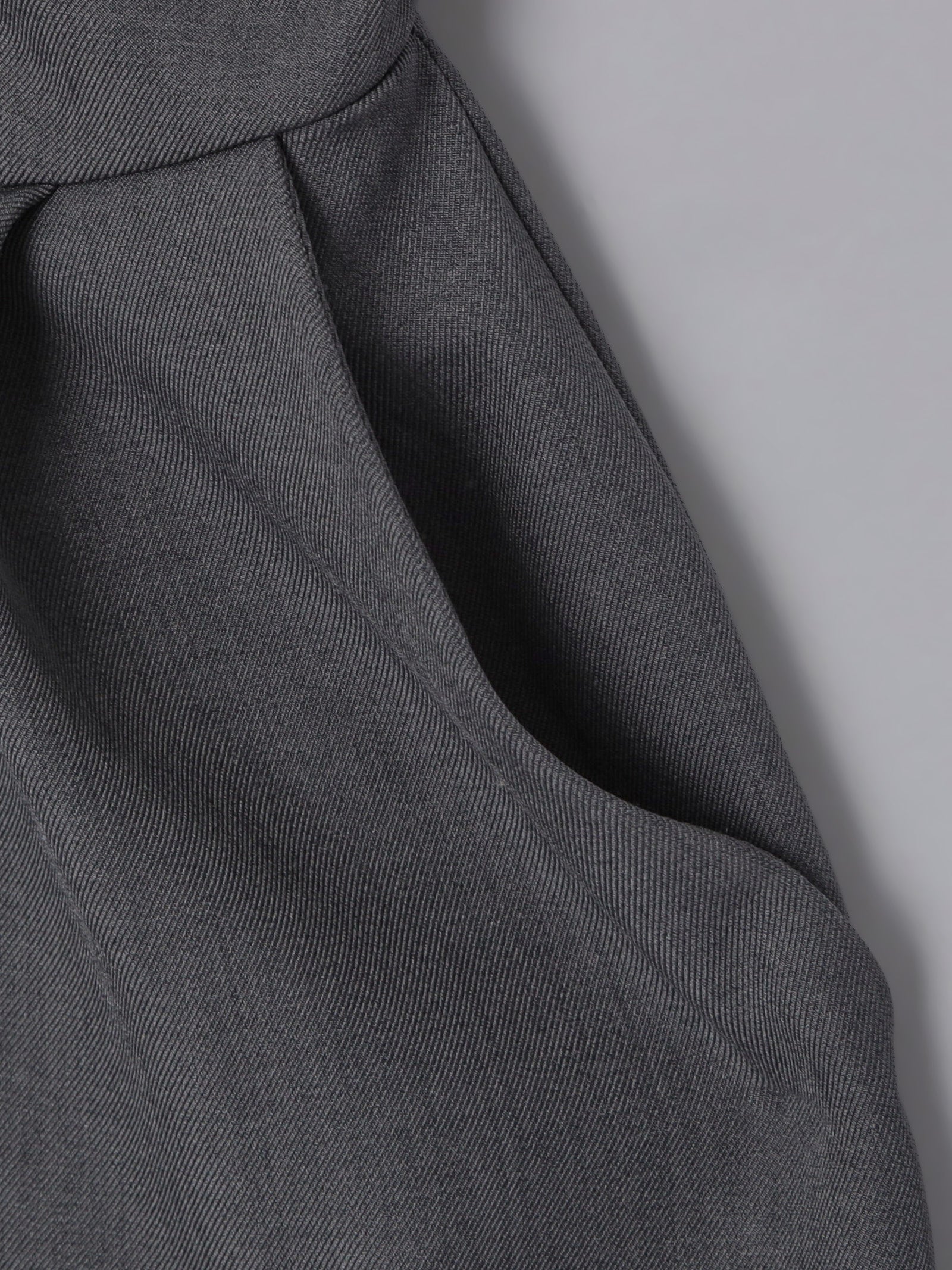 コルセットギャザーワイドパンツ