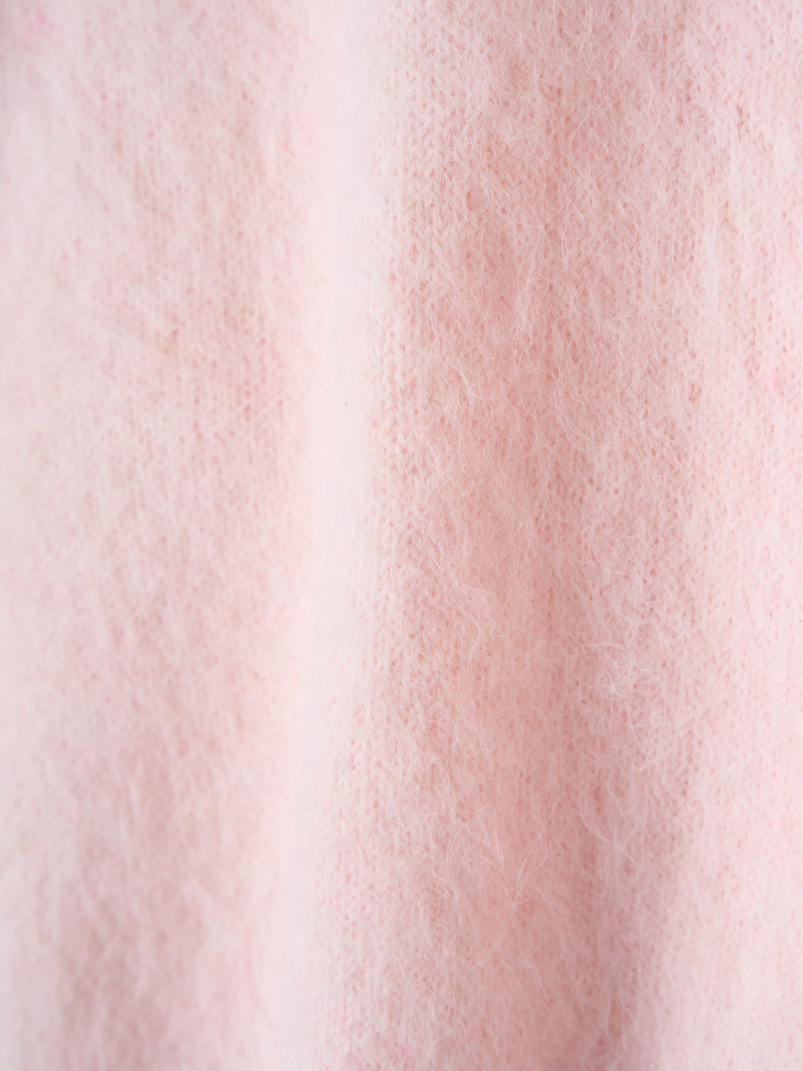 【mic】モヘアパフスリーブニット