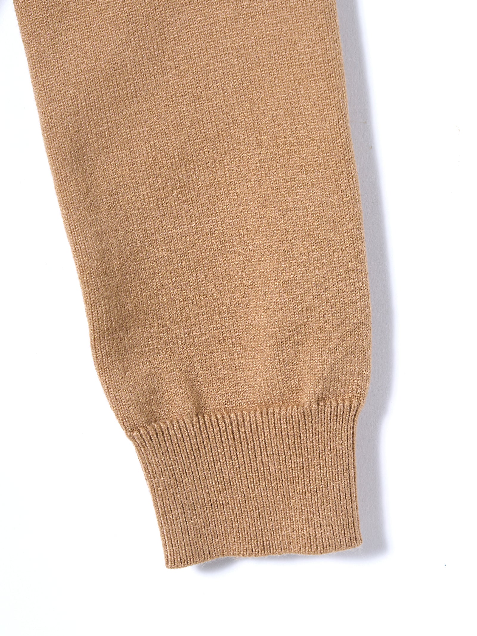 【mic】ベルラッフルニットカーディガン