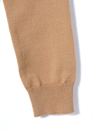 【mic】ベルラッフルニットカーディガン