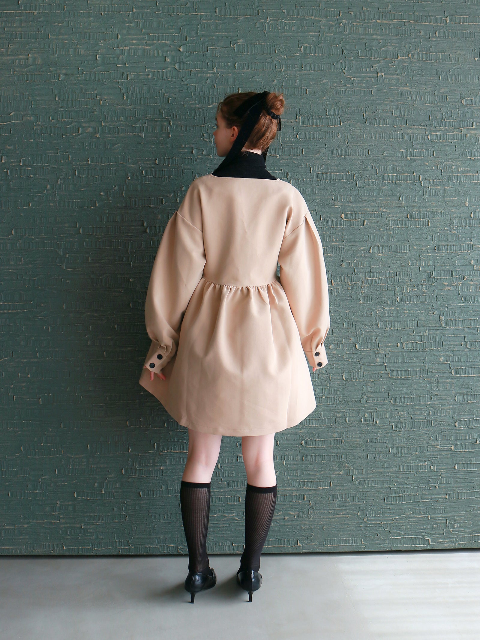 【mic】クラシカルペプラムチュニック