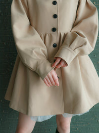 【mic】クラシカルペプラムチュニック