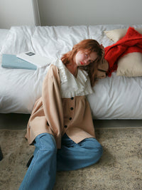 【mic】クラシカルペプラムチュニック