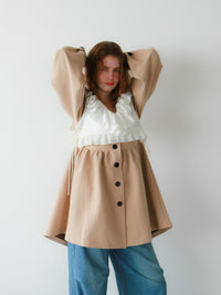 【mic】クラシカルペプラムチュニック