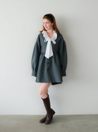 【mic】クラシカルペプラムチュニック