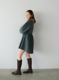 【mic】クラシカルペプラムチュニック