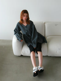 【mic】クラシカルペプラムチュニック