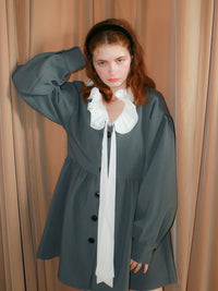 【mic】クラシカルペプラムチュニック