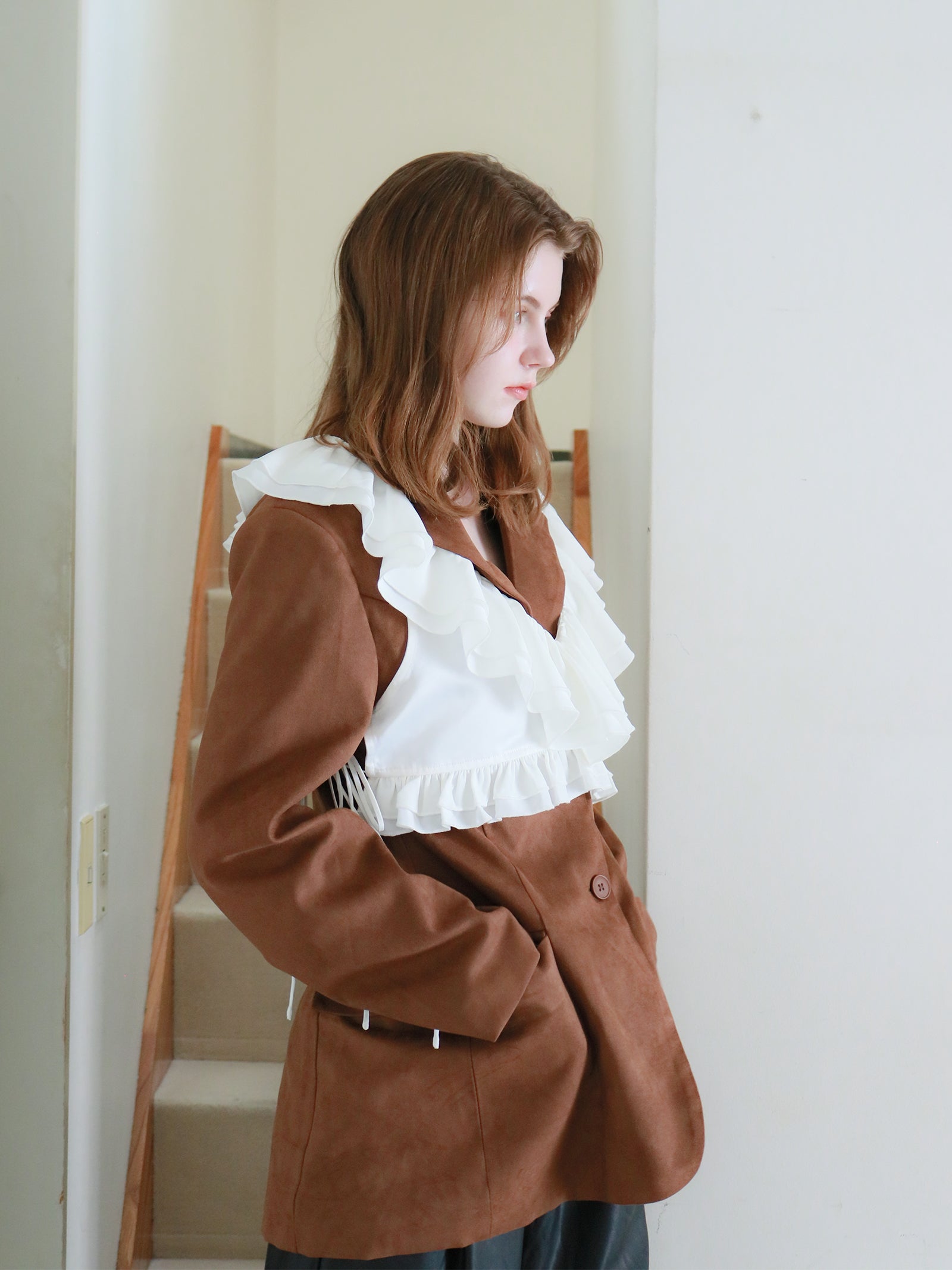 ひみ mic】ラッフルリボンビスチェ[セットアップ可能]