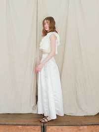 【mic】ラッフルリボンビスチェ[セットアップ可能]