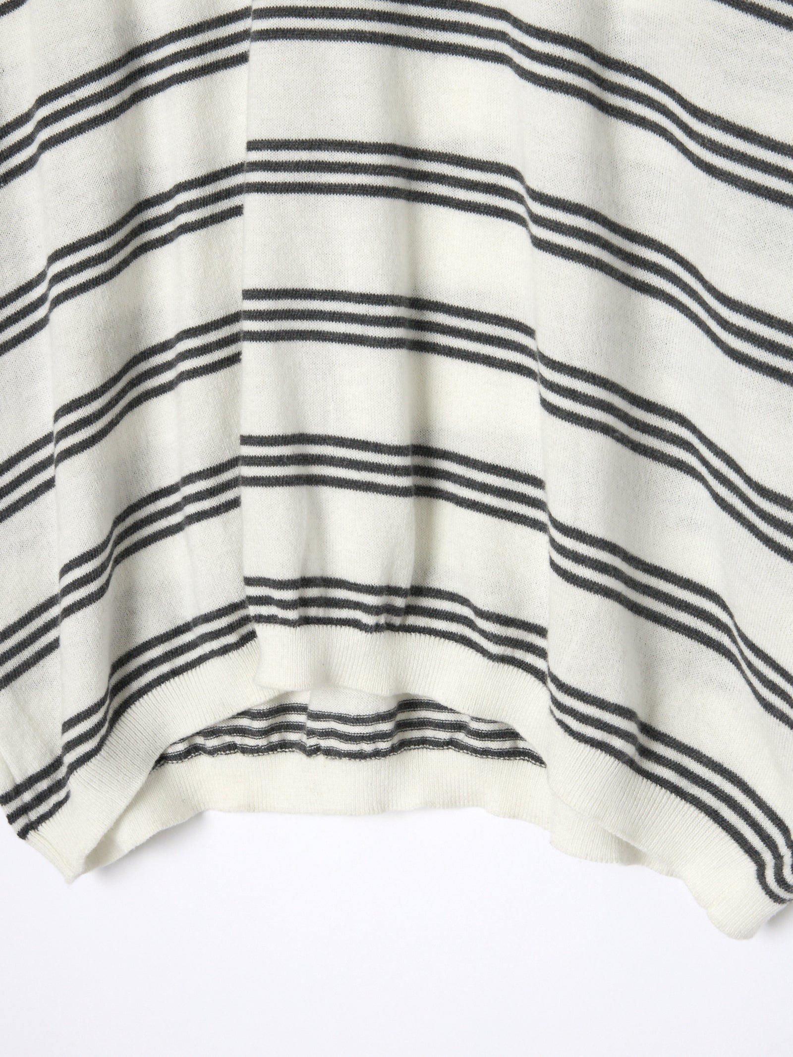 【mic】ボーダーポロニット