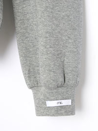 【mic】ラッフルネックスウェット