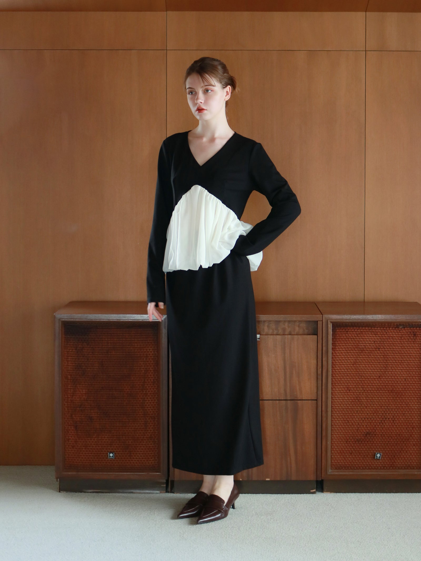 mic】シェリーペプラムセットアップ