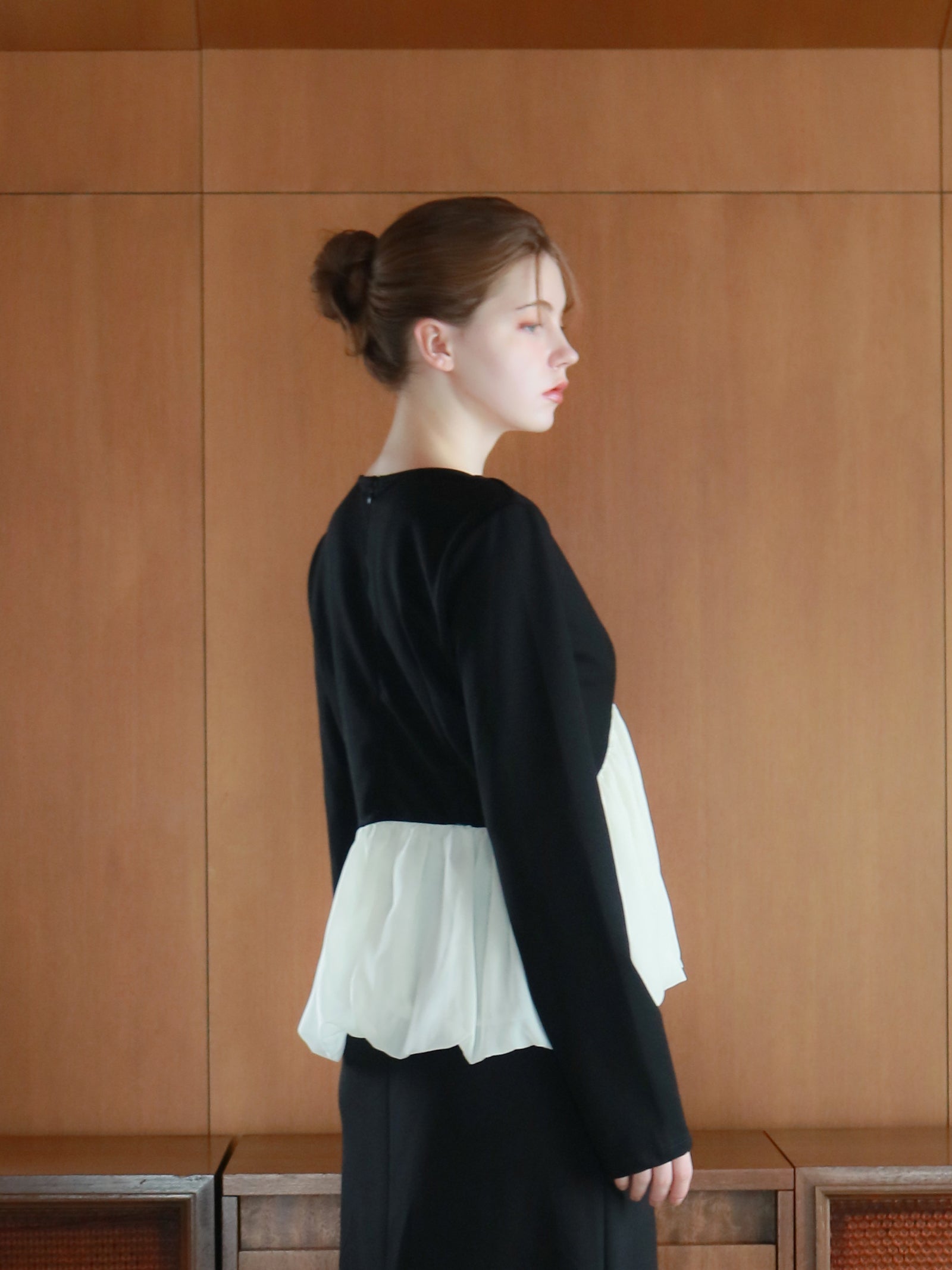 mic】シェリーペプラムセットアップ