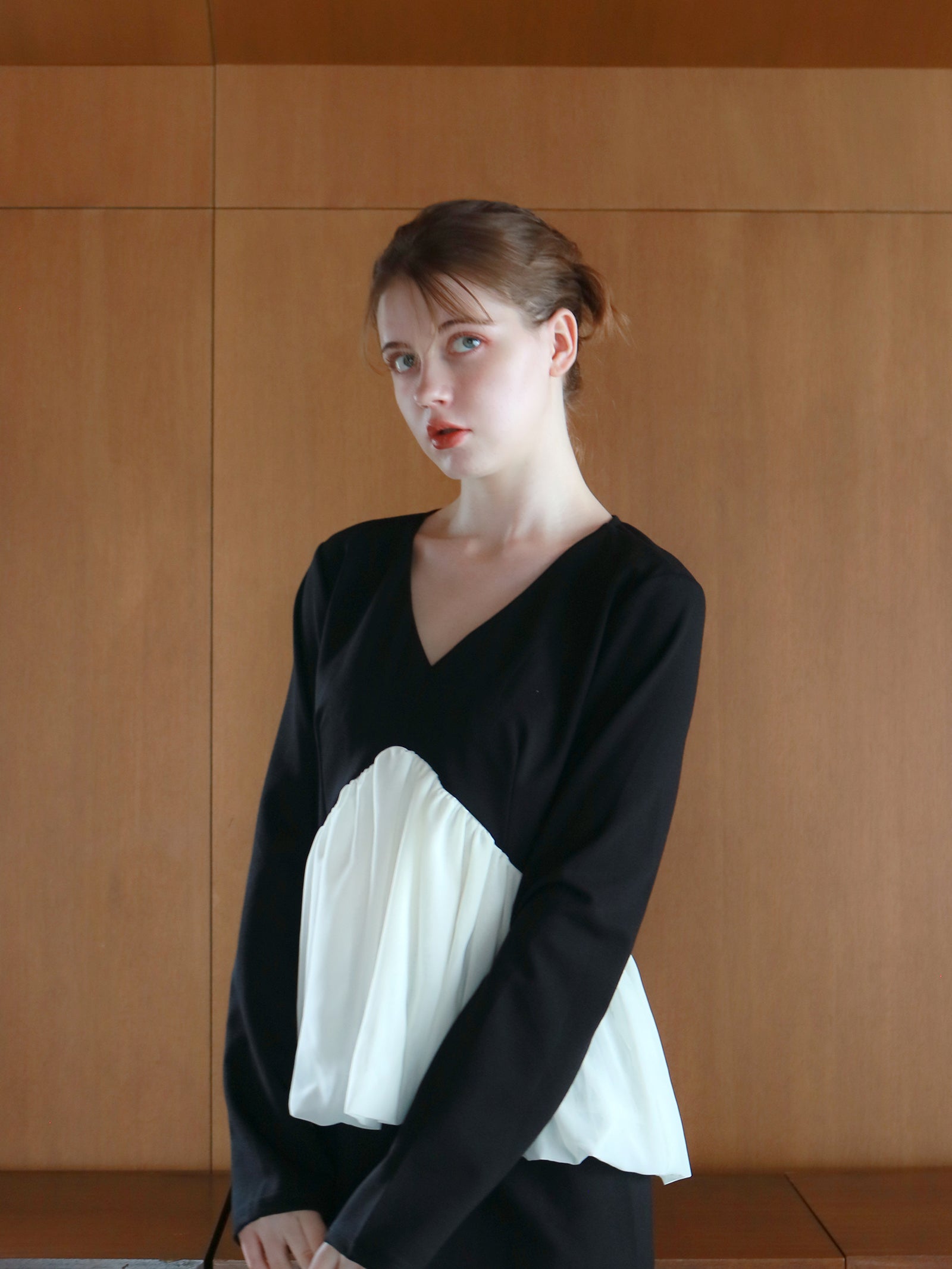 mic】シェリーペプラムセットアップ