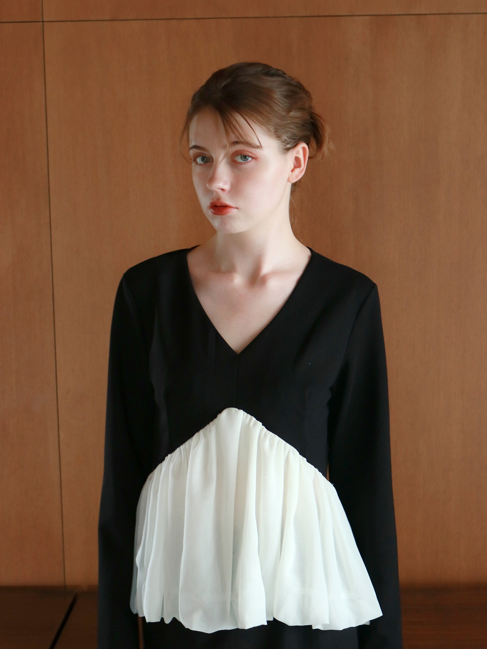 mic】シェリーペプラムセットアップ