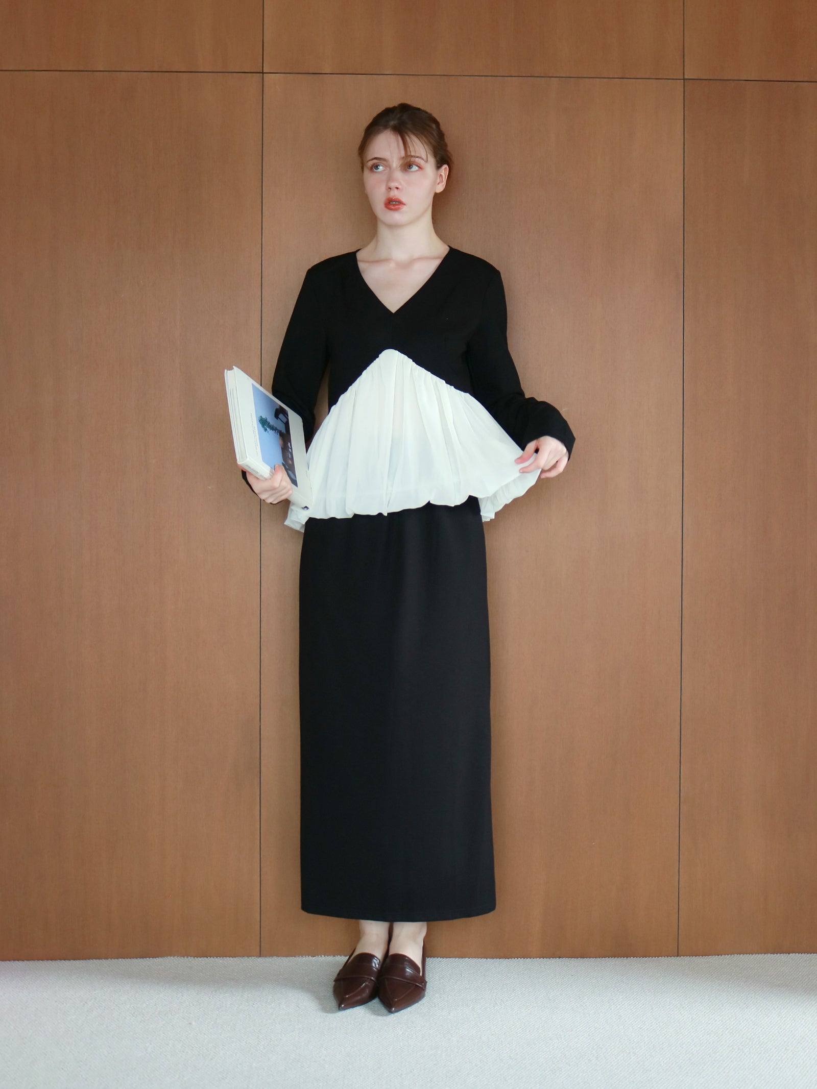 mic】シェリーペプラムセットアップ