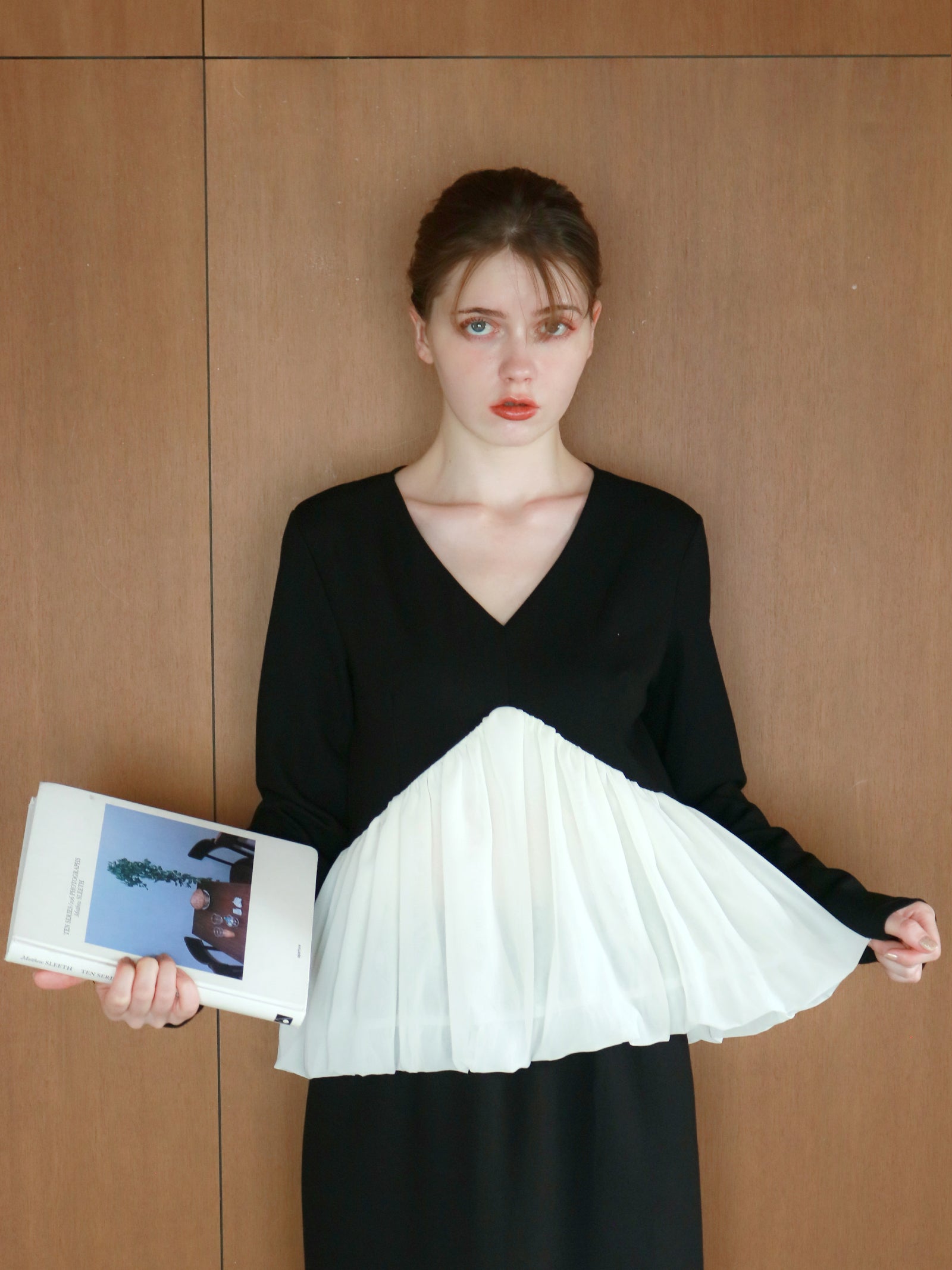 mic】シェリーペプラムセットアップ