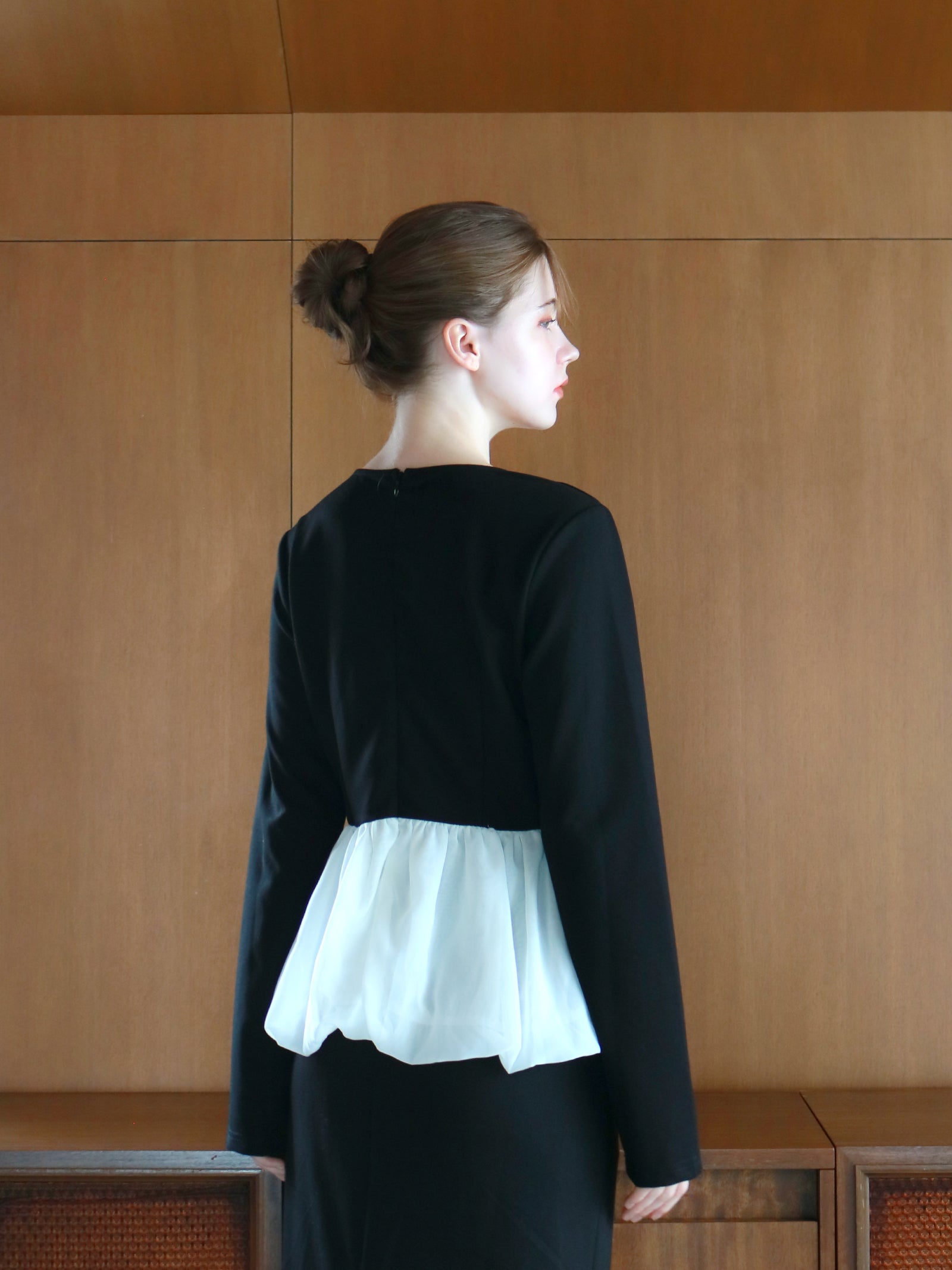 mic】シェリーペプラムセットアップ