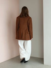 【mic】フリルドッキングスウェットパンツ