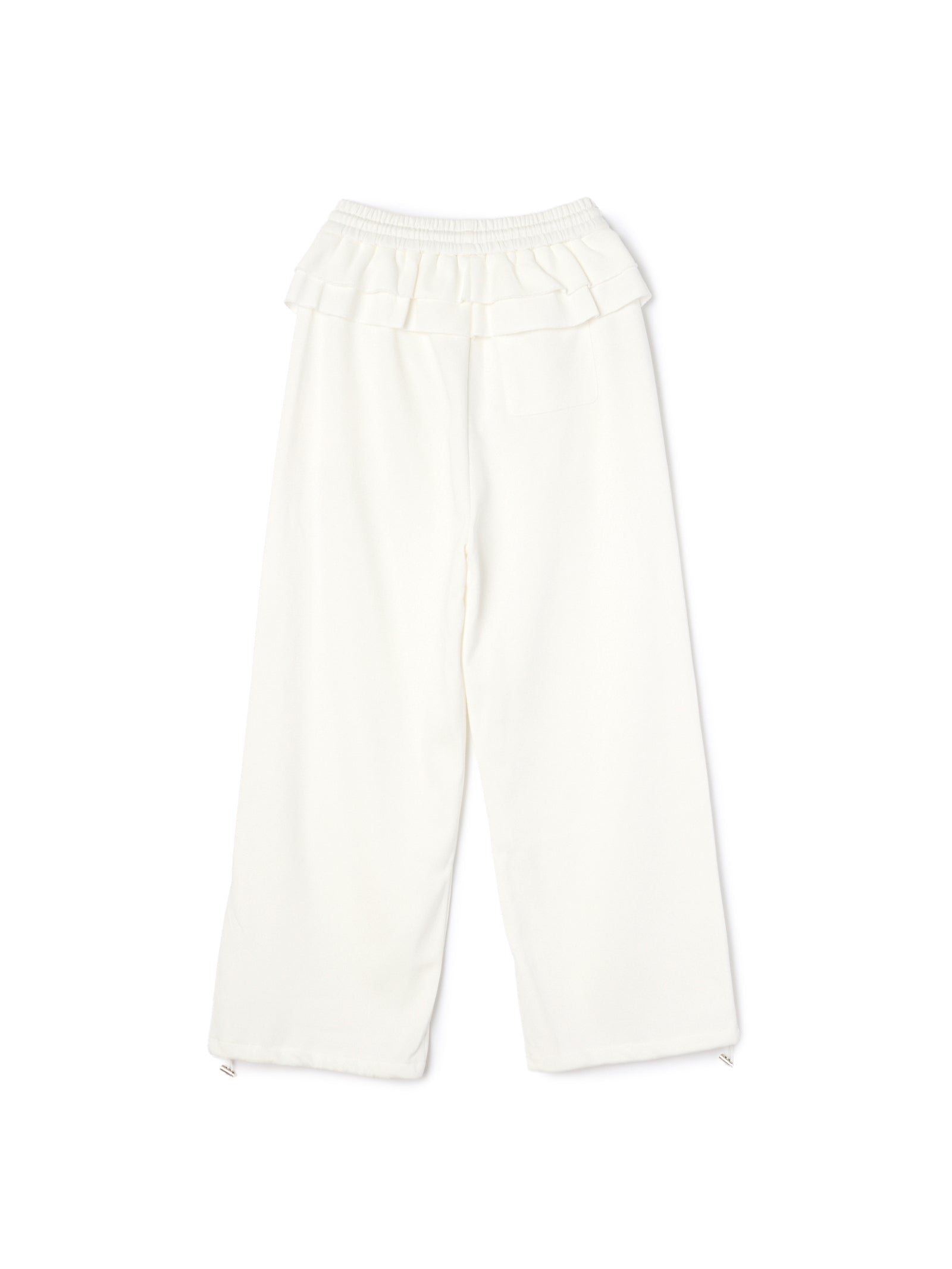 【mic】フリルドッキングスウェットパンツ