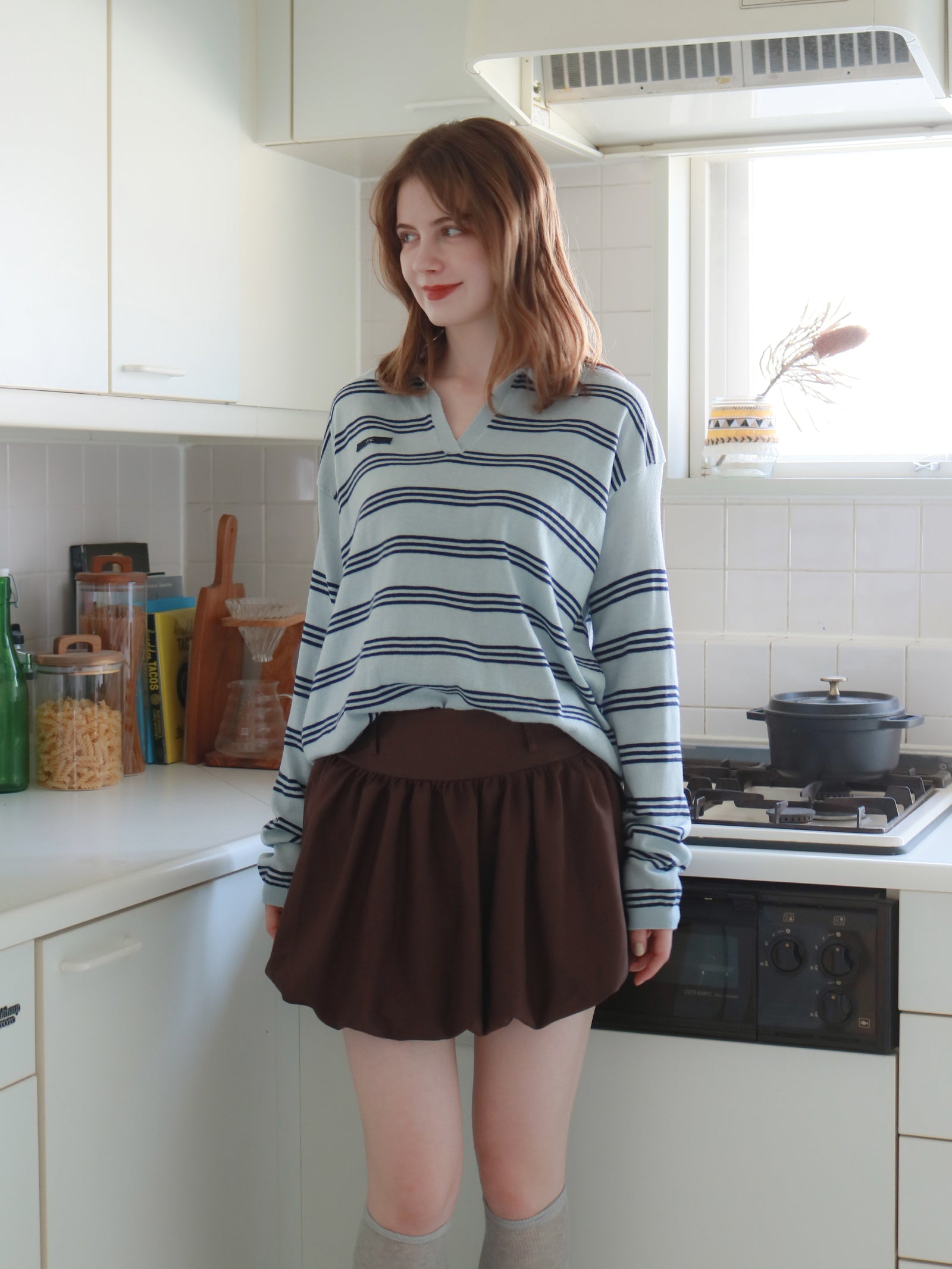 brown