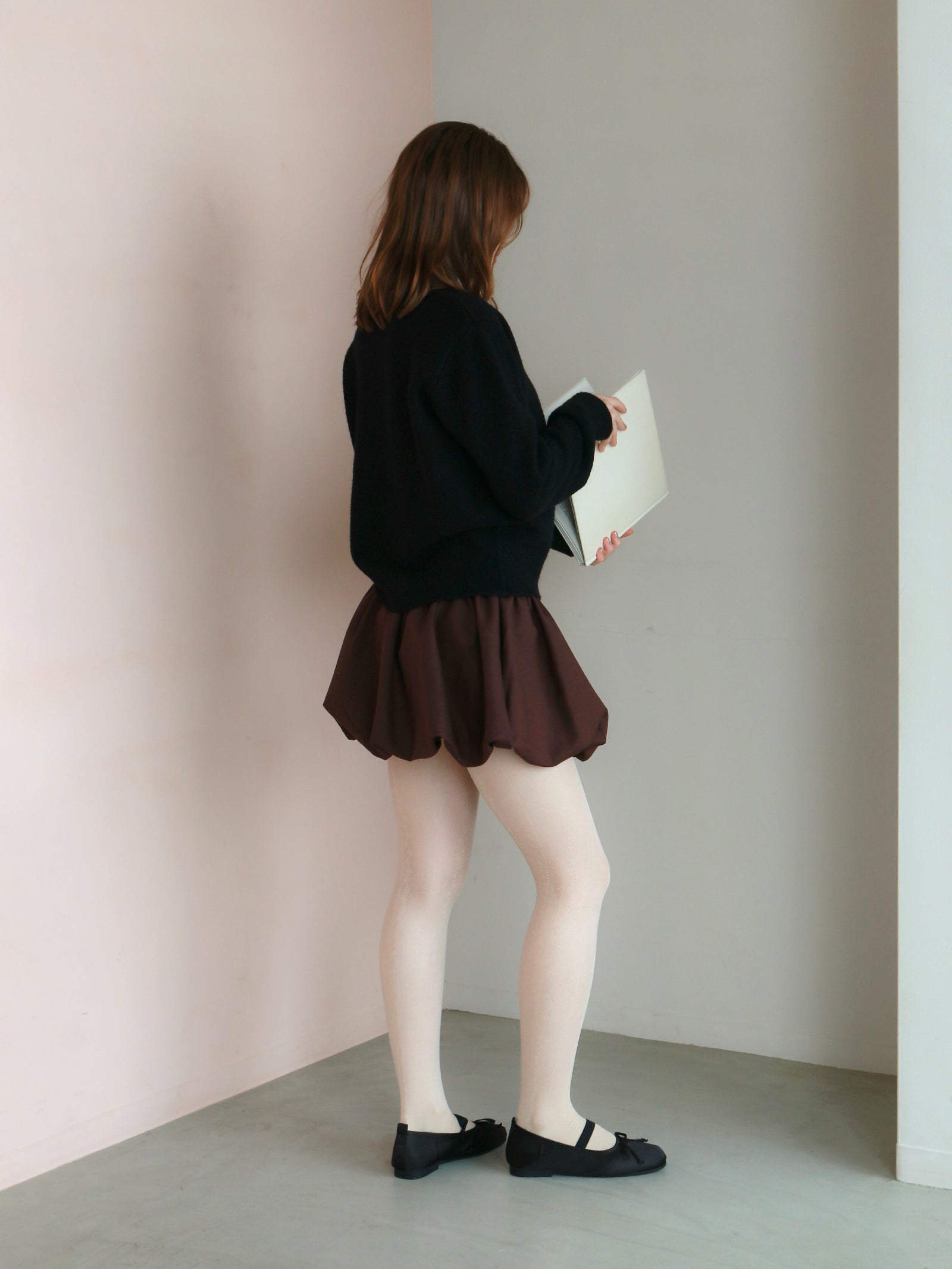 mic】バルーンミニスカート