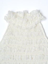 【mic】フリルホルターネック