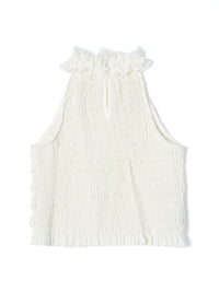 【mic】フリルホルターネック