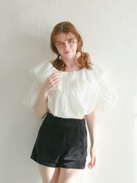 【予約】【mic】ホイップオフショルダートップス【発送予定日 4月上旬〜4月中旬】