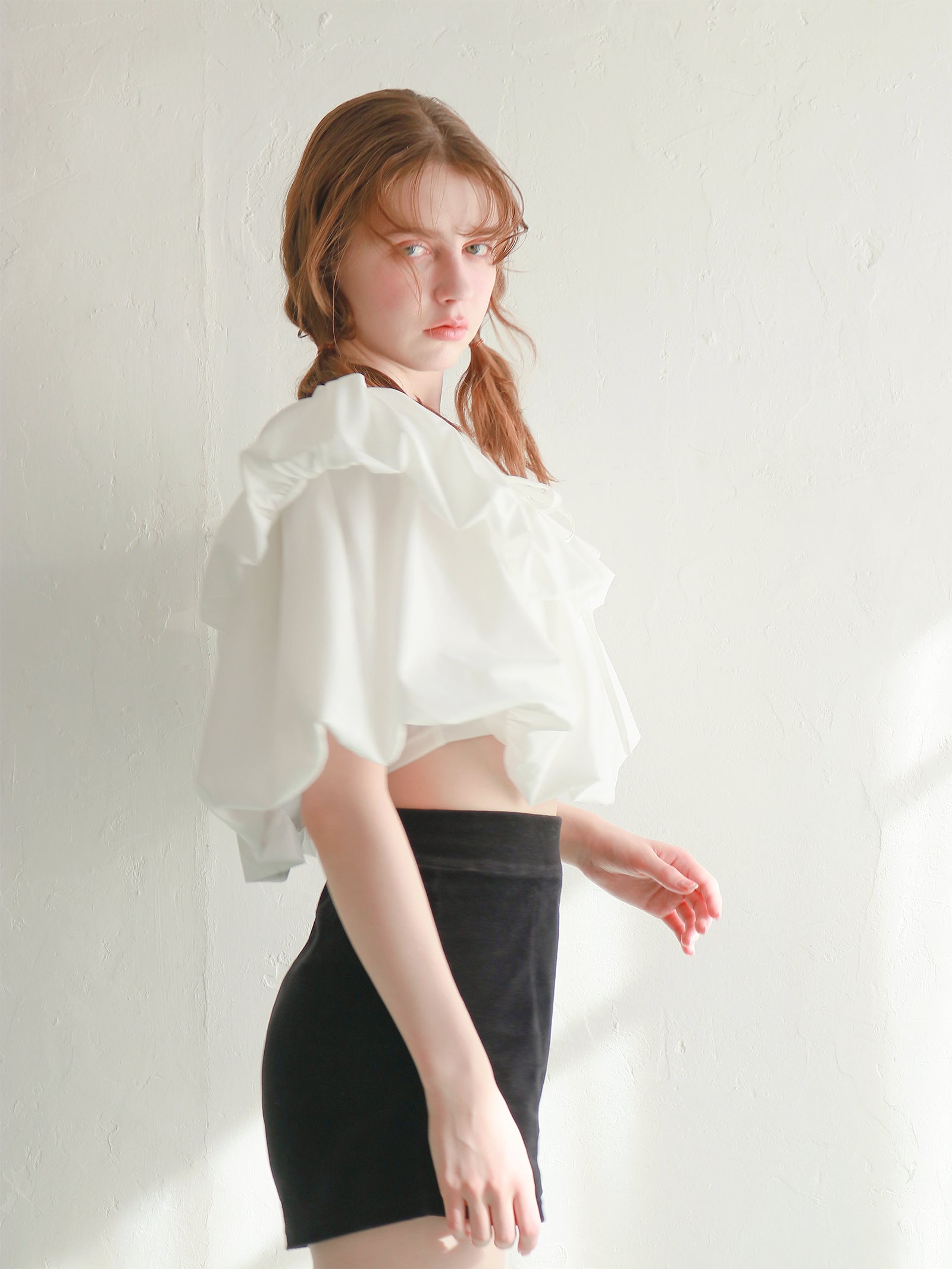 【予約】【mic】ホイップオフショルダートップス【発送予定日 4月上旬〜4月中旬】