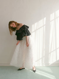 【予約】【mic】ホイップオフショルダートップス【発送予定日 4月上旬〜4月中旬】