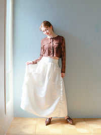 【予約】【mic】セーラーレースブラウス【発送予定日 4月中旬~4月下旬】