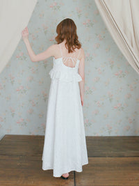 【予約】【mic】サテンパフィーワンピース【発送予定日 4月中旬~4月下旬】