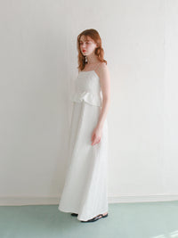 【予約】【mic】サテンパフィーワンピース【発送予定日 4月中旬~4月下旬】