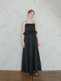 【予約】【mic】サテンパフィーワンピース【発送予定日 4月中旬~4月下旬】