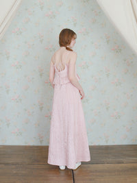 【予約】【mic】サテンパフィーワンピース【発送予定日 4月中旬~4月下旬】