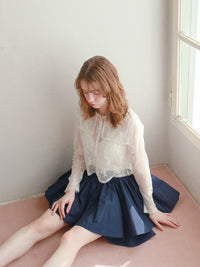 【予約】【mic】ダブルフレアスカート【発送予定日 4月中旬~4月下旬】