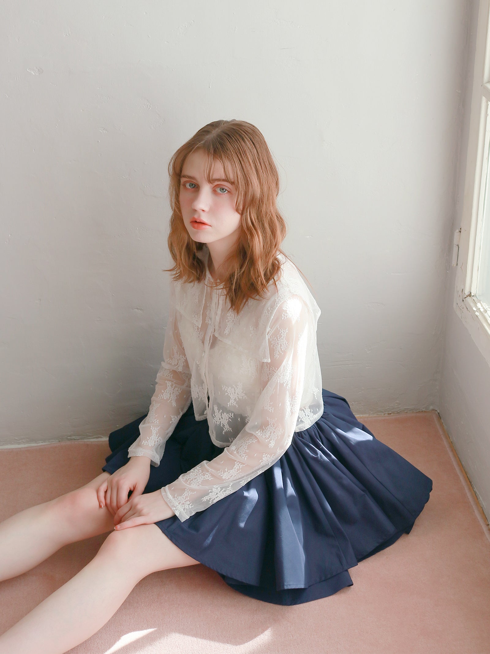 【予約】【mic】ダブルフレアスカート【発送予定日 4月中旬~4月下旬】