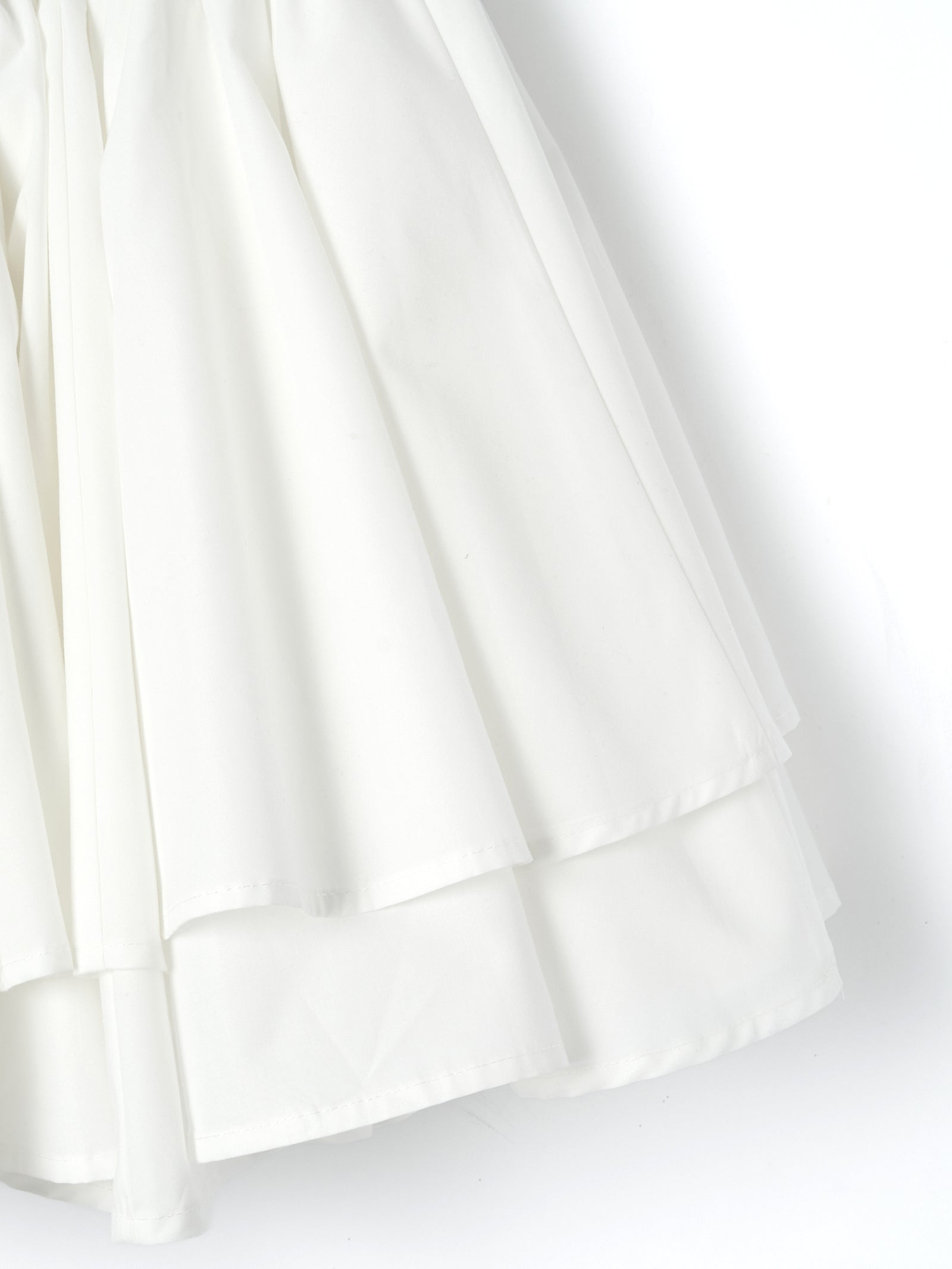 【予約】【mic】ダブルフレアスカート【発送予定日 4月中旬~4月下旬】